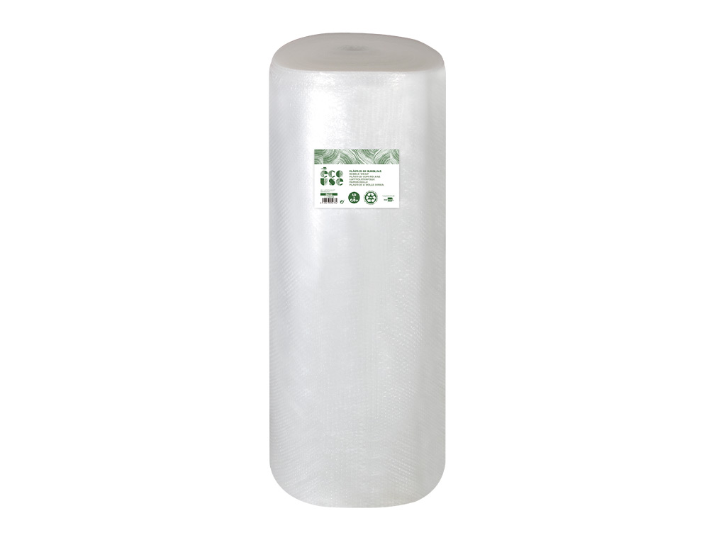 FILM A BULLES LIDERPAPEL ECOUSE 30% PLASTIQUE RECYCLE 30G/M2 ROULEAU 0,60X10M