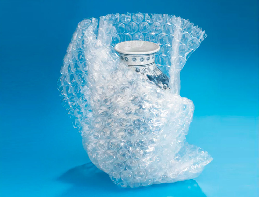 FILM A BULLES LIDERPAPEL ECOUSE 30% PLASTIQUE RECYCLE 30G/M2 ROULEAU 0,60X10M