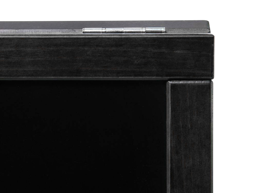 TABLEAU SOL NOIR LIDERPAPEL BOIS HÔTELLERIE CHEVALET DOUBLE FACE MARQUEUR TYPE CRAIE 75X135X52CM