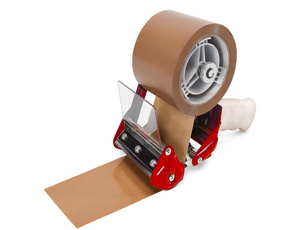 RUBAN ADHESIF Q-CONNECT POLYPROPYLENE 45 MICRONS 66MX75MM POUR EMBALLAGE COLORIS HAVANE