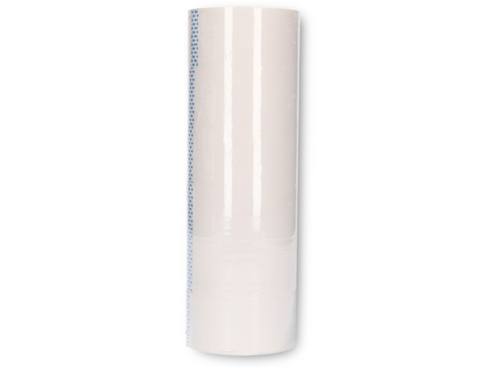 RUBAN ADHESIF Q-CONNECT POLYPROPYLENE 45 MICRONS 66MX75MM POUR EMBALLAGE COLORIS BLANC