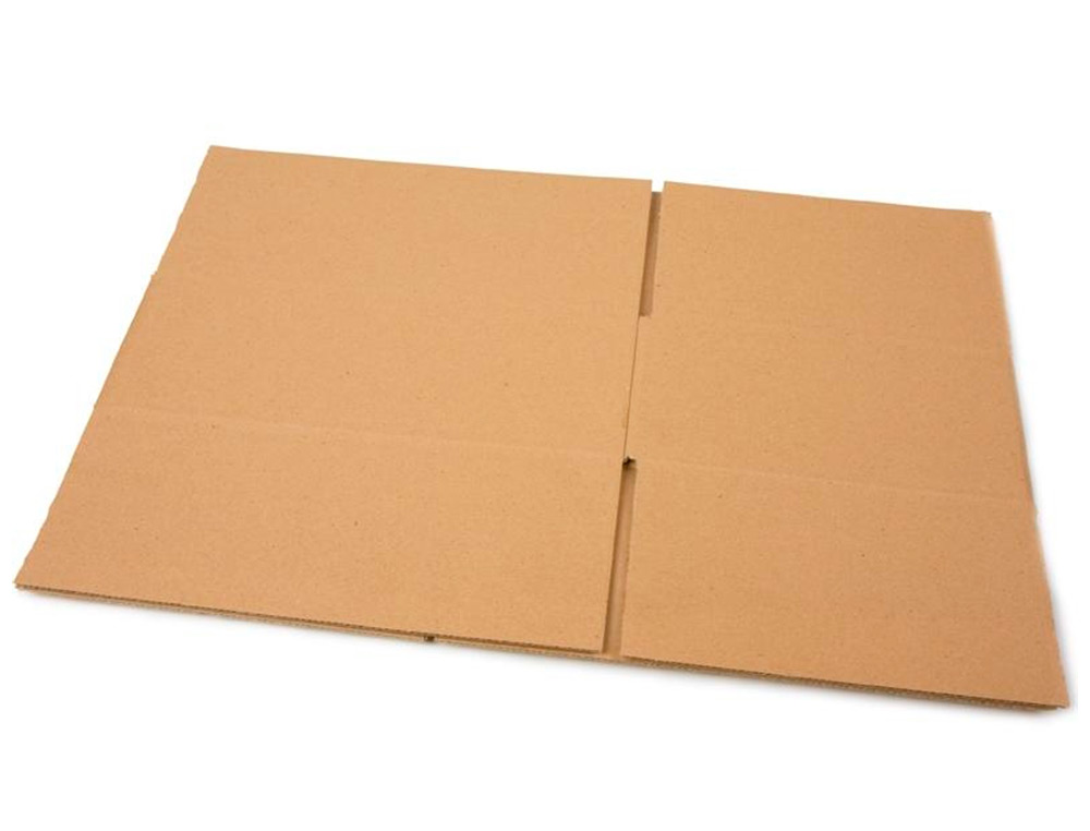 CAISSE AMERICAINE Q-CONNECT CARTON RECYCLE CANNELURE 5MM 400X290X220MM