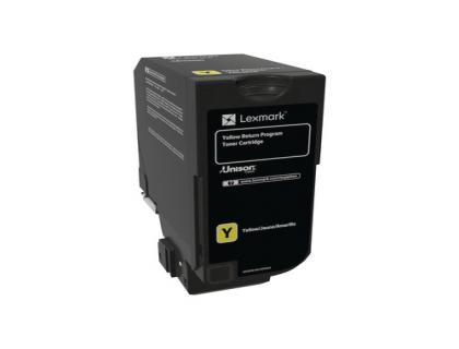 TONER LASER LEXMARK 74C20Y0 COULEUR JAUNE   3000 PAG