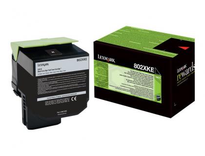 TONER LEXMARK 80C2XKE COULEUR NOIR 8000 PAG
