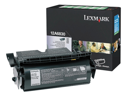 TONER LASER LEXMARK T520/T522 12A6830 COULEUR NOIR 7500P
