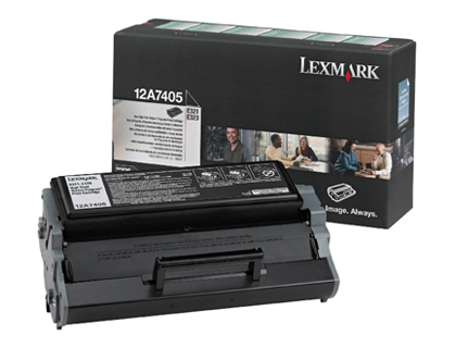 TONER LASER LEXMARK E321/3231 2A7405 COULEUR NOIR 6000P