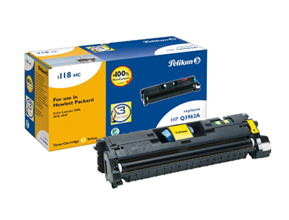 TONER LASER PELIKAN COMPATIBLE IMPRIMANTES HP Q3962A JAUNE