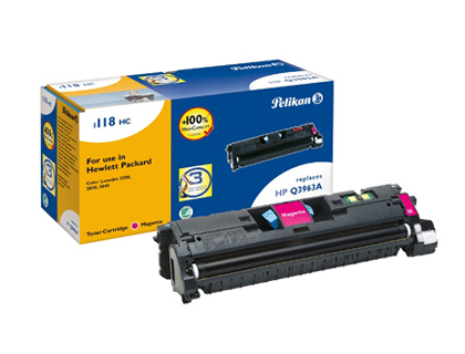 TONER LASER PELIKAN COMPATIBLE IMPRIMANTES HP Q3963A MAGENTA