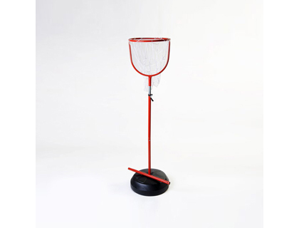 PANIER DE BASKET JUNIOR BASE LESTABLE POTEAU EN ACIER HAUTEUR RGLABLE 1,20M/2,70M