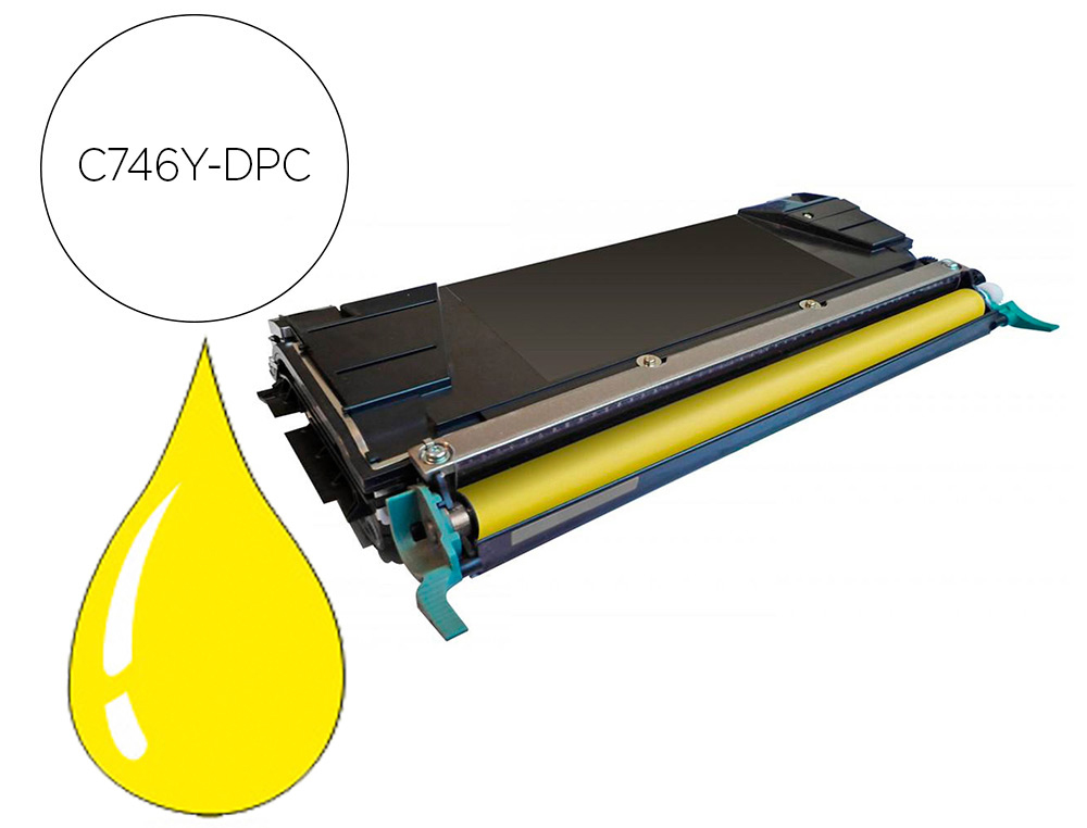 TONER DPC COMPATIBLE LEXMARK C746A1YG
