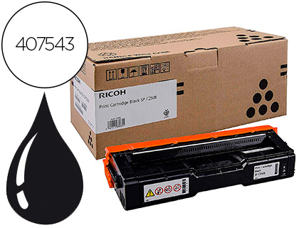 TONER RICOH AFICIO SP C250 NOIR 2.000 PAG