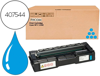 TONER RICOH AFICIO SP C250 CYAN 1.600 PAG