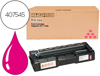 TONER RICOH AFICIO SP C250 MAGENTA 1.600 PAG