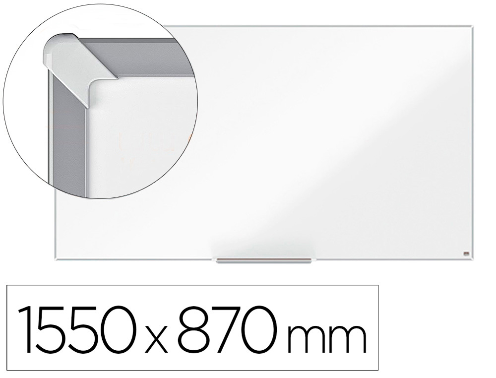 TABLEAU BLANC NOBO WIDESCREEN 70