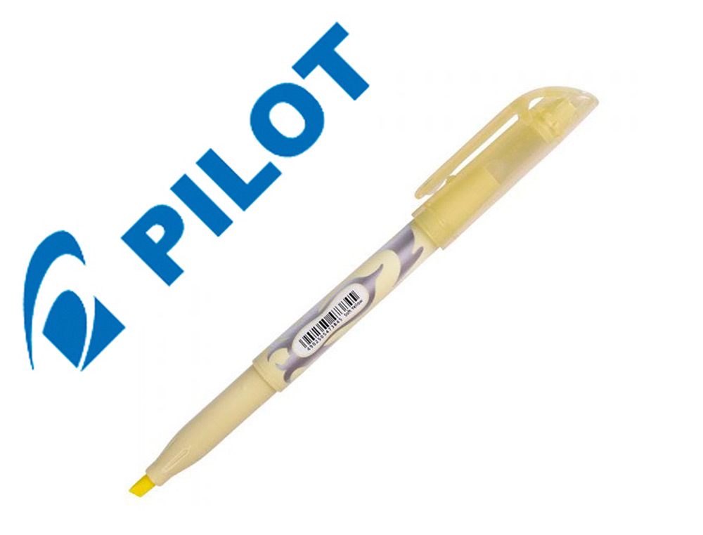 SURLIGNEUR PILOT FRIXION LIGHT SOFT EFFACABLE POINTE   MOYENNE COLORIS JAUNE PASTEL