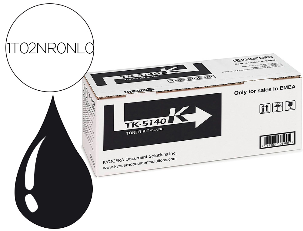TONER TK-5140K KYOCERA ECOSYS M6530CDN,              M6530CDN/KL3, P6130CDN,       P6130CDN/KL3 NOIR TK5140