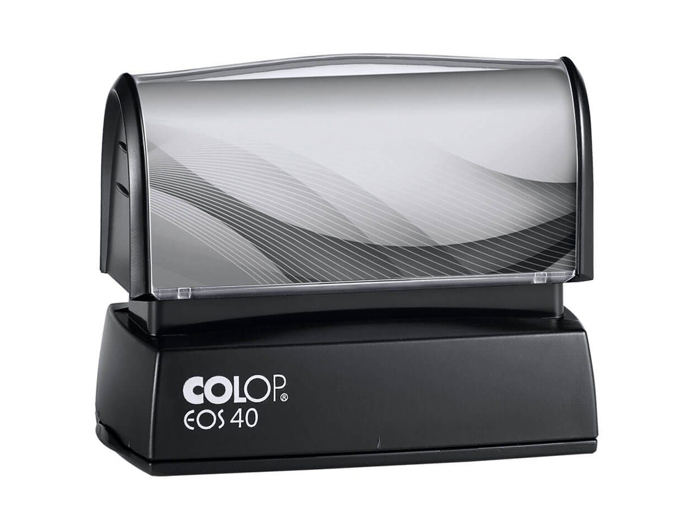 TAMPON EOS 40 EXPRESS COLOP 6 LIGNES EMPREINTE 23X59MM      ENCRE NOIR