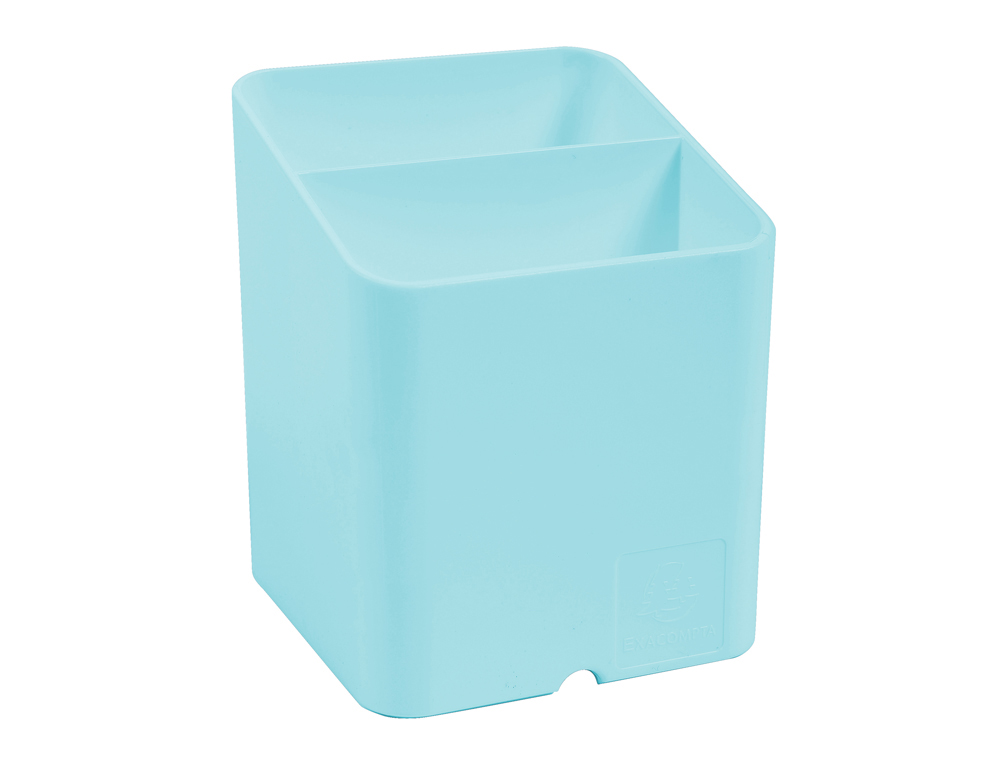 POT A CRAYONS EXACOMPTA PEN-CUBE AQUAREL 2            COMPARTIMENTS COLORIS VERT    PASTEL