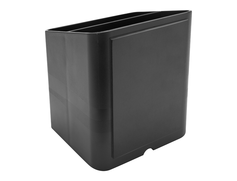 POT A CRAYONS EXACOMPTA PEN-CUBE MAGNETIQUE 2         COMPARTIMENTS COLORIS NOIR