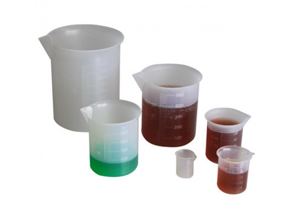 MESURE ET POIDS WISSNER RECIPIENTS GRADUES 1000 500   100 250 50 10 ML PVC          TRANSLUCIDE 6 PIECES