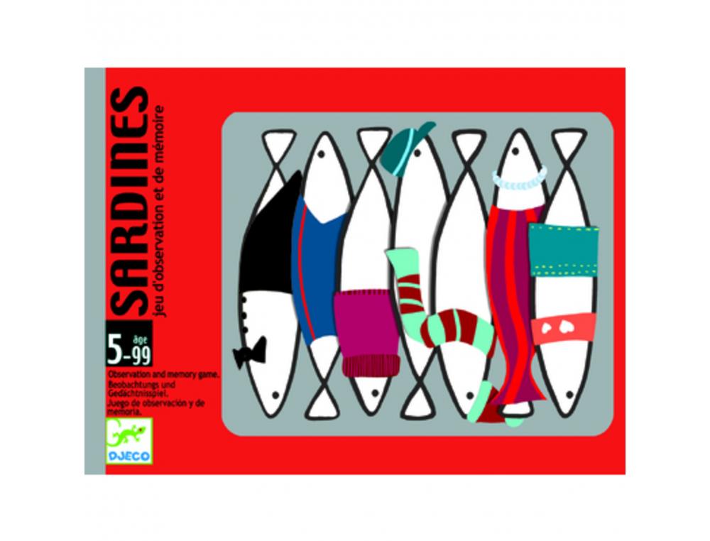 JEU D'OBSERVATION SARDINES DJECO