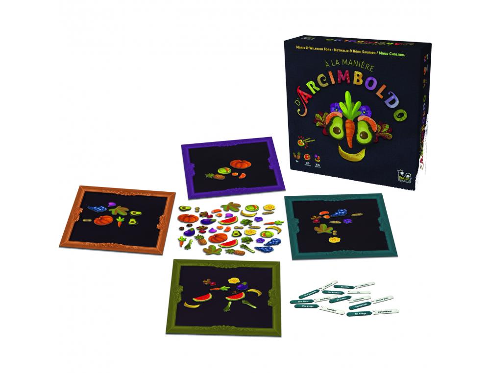 JEU DE DEFI A LA MANIERE D'ARCIMBOLDO BANKIIIZ         EDITIONS
