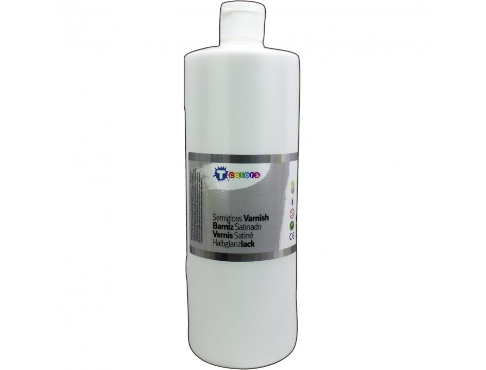 VERNIS GOUACHE TCOLORS FINITION SATINEE SECHAGE 1H   FLACON DE 1L