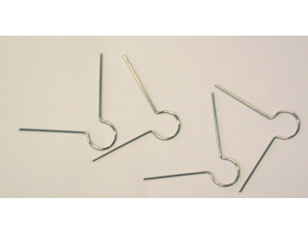 LOT D ATTACHE LAITON CULTURE CLUB POUR STYROPOR SACHET DE  25 UNITES