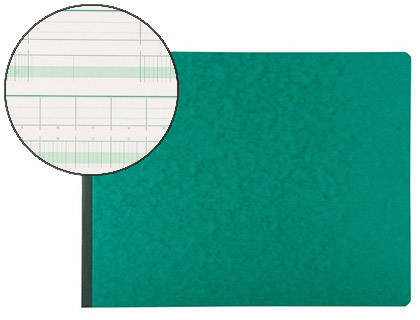 MANIFOLD COMPTABLE EXACOMPTA PIQU TTE PARESSEUSE 297X380MM HORIZONTAL 35 LIGNES 80 PAGES 32 COLONNES/2 PAGES