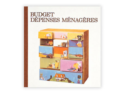 REGISTRE EXACOMPTA DEPENSES MENAGERES 270X250MM 56 PAGES