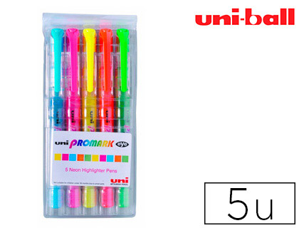 SURLIGNEUR UNI PROMARK EYE COLORIS ASSORTIS POCHETTE 5 UNITS