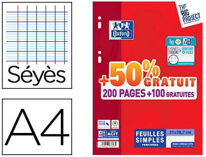 FEUILLET MOBILES 200A4 SEYES +100 GRATUITES