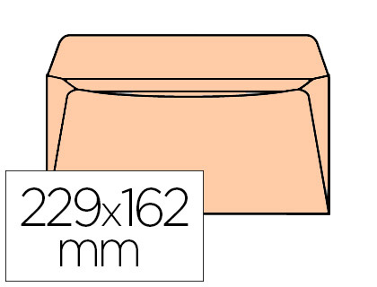 ENVELOPPE LA COURONNE ADMINISTRATIVE C5 162X229MM 72G GOMME COLORIS BULLE BOTE 500 UNITS