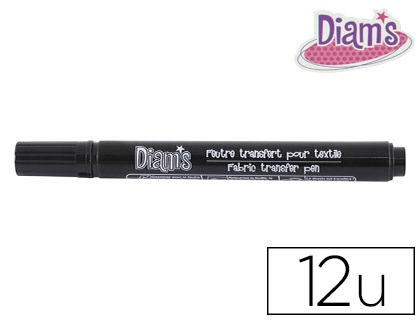 FEUTRE TRANSFERT TEXTILE OZ INTERNATIONAL DIAM'S POINTE BLOQUE SCHAGE RAPIDE COLORIS NOIR