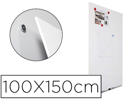 TABLEAU MAGNTIQUE CEP LAQU SANS CADRE RD-6521PRO FIXATION VERTICALE/HORIZONTALE 100X150CM