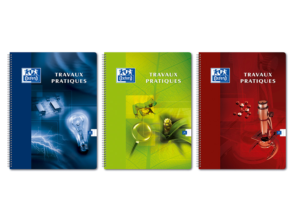CAHIER TP OXFORD INTGRALE 240X320MM 80 PAGES 90  120G  SYS UNI