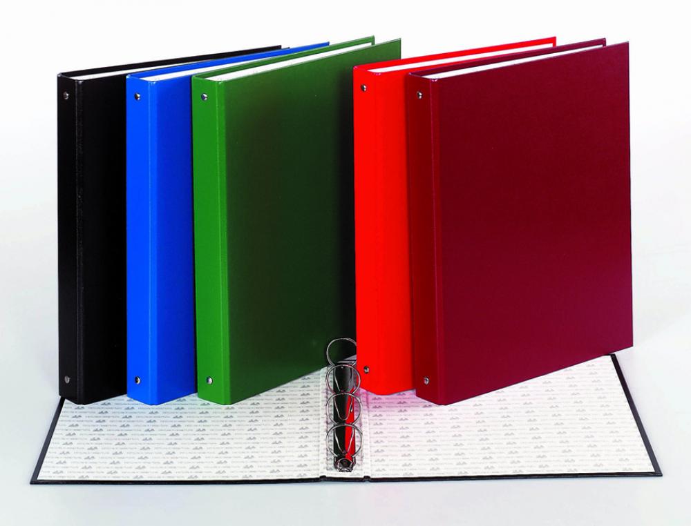 CLAS. 4 ANN D40MM C/COLLE PP ACLASSEURS 4 ANNEAUX CO - COLORIS ASSORTIS