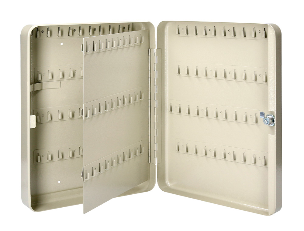 ARMOIRE  CLS Q-CONNECT 140 CLS ACIER RSISTANT PAISSEUR 0.8 CM INCLUS 2 CLS PORTE-CLS ACCESSOIRES 370X280X80MM