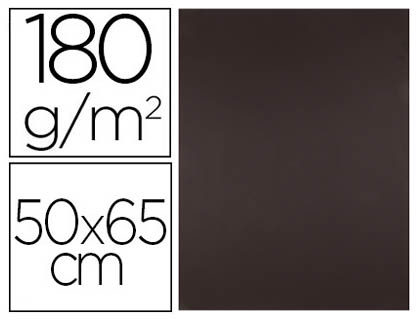 PAPIER CARTONNE LIDERPAPEL 50X65CM 180GR COLORIS MARRON